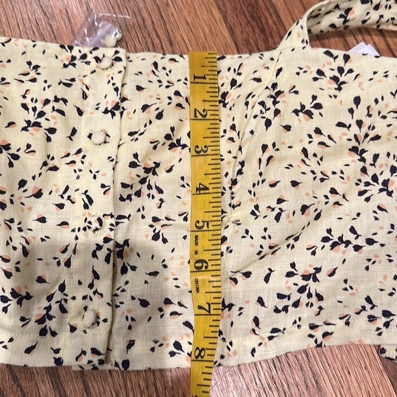 Nicholas Wylda Tie Strap Crop Top Size US 6 NWOT - Picture 9 of 9